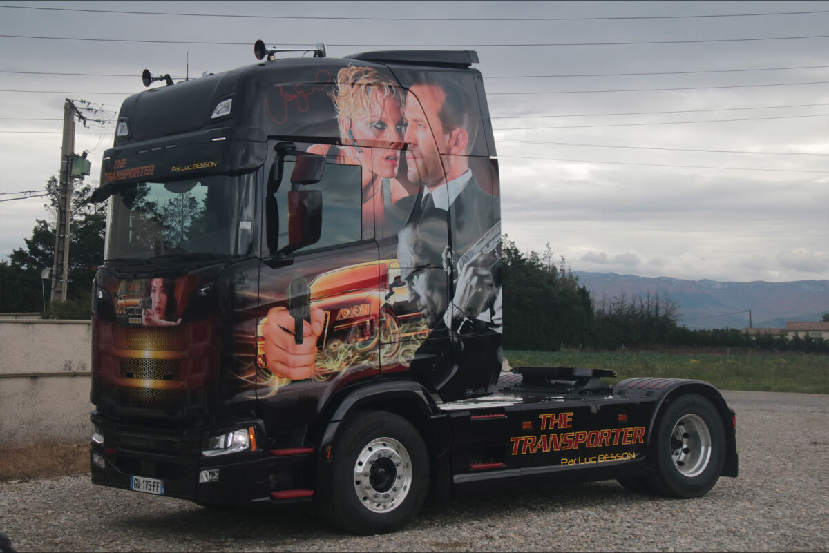 01-5394 - WSi -Scania S Highline CS20H Solozugmaschine 2 achs "Magnin The Transporter"  FR